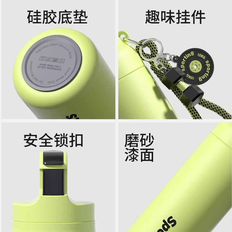 Stainless Steel Vacuum Insulated Sports Water Bottle 620ml Leakproof Outdoor Cycling Travel Hydration Flask