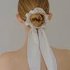 HAS HLD019 Long Tie Hair Scrunchie