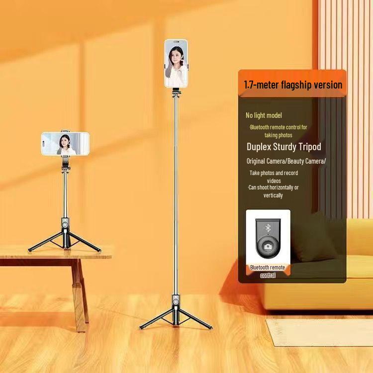 Multifunctional 2025 Anti-Shake Selfie Stick & Tripod for Live Streaming