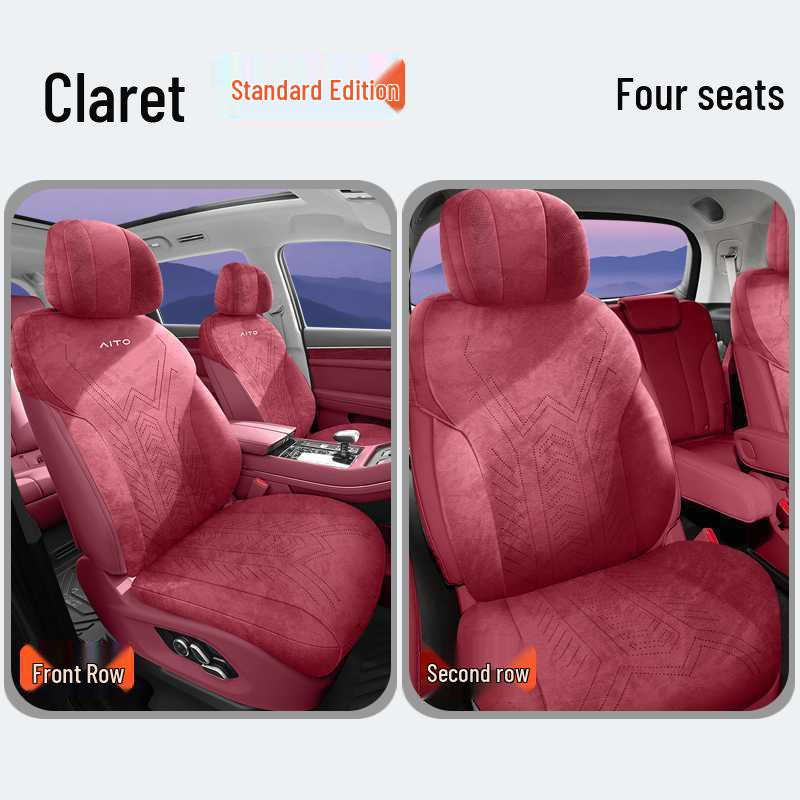 Wenjie M9 Wildleder Sitzkissen: Ganzjahres-, Atmungsaktive, Perforierte Abdeckungen