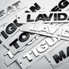 SVLHP1 For Volkswagen VW GTI Golf8 Polo Passat CC Tiguan R32 RLine Bora CC Caddy Touareg 3D ABS Car Trunk Logo Sticker Auto Accessories