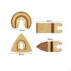 4 Pieces Oscillating Multi-Function Tool Blade Gold-Colored Grout Removal Exact