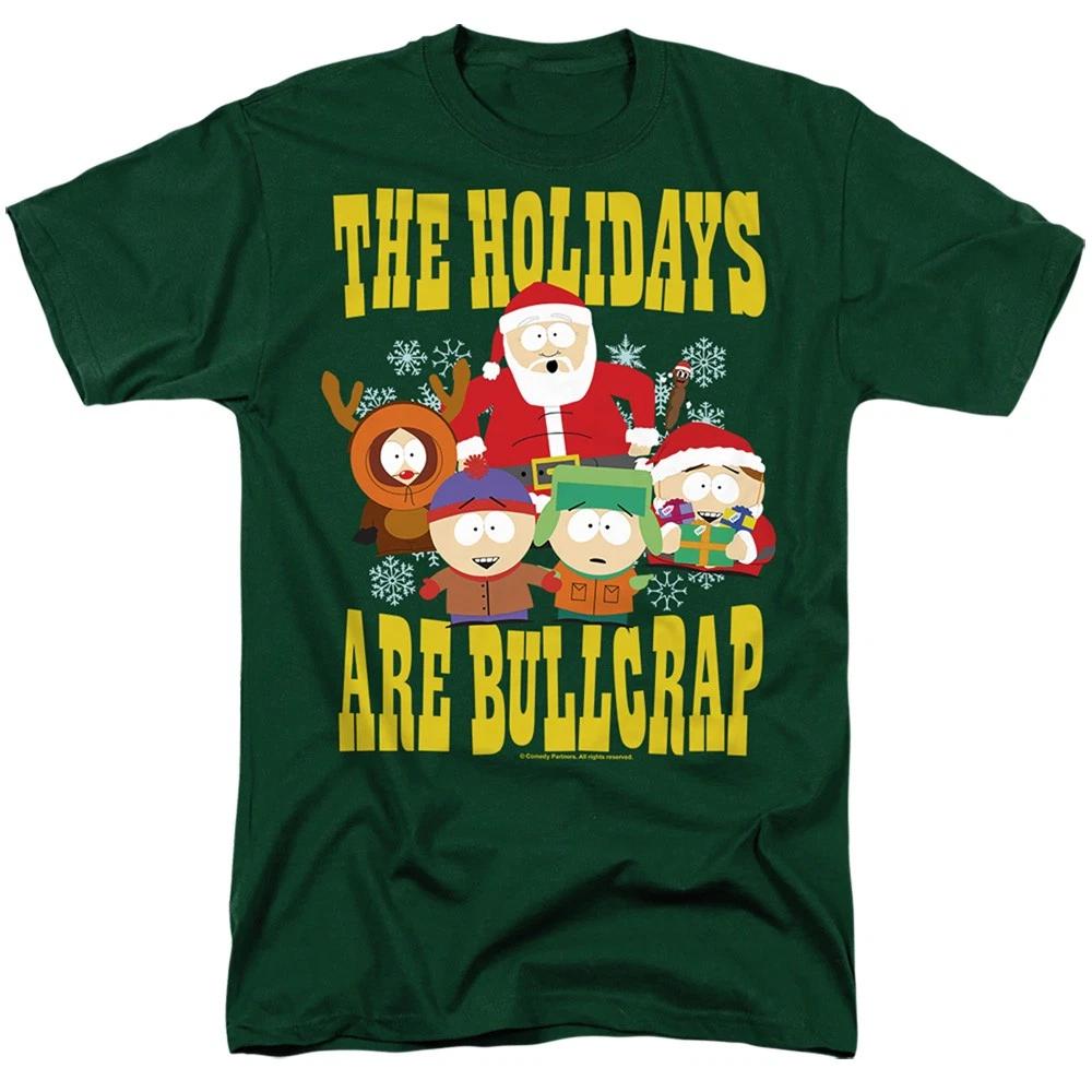 South Park Christmas The Holidays Are Bullcrap Unisex Children s T-shirt Green 120