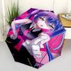 1 Stück Outdoor-Schirm mit Anime-Charakter-Design - Automatisches Öffnen/Schließen, Tragbares 3-fach faltbares Design, 8-Speichen-Eisenrahmen - Perfektes Geschenk für Fans, T