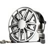 2M Keychain Tape Measure Laser Engraved Markings Stainless Steel Tape  Hardware Accessories