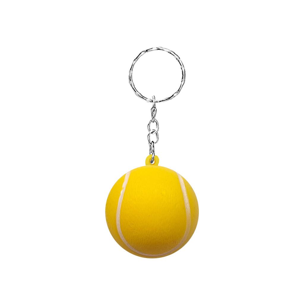 Pu Foam Basketball Keychain Toy For Children Kids Stress Relief Bag Accessory