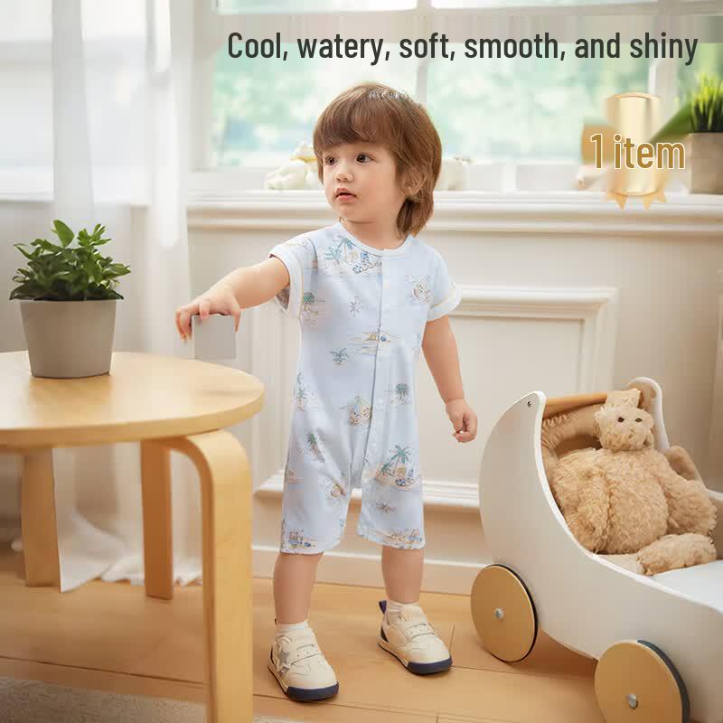 Хлопковый боди Purcotton для новорожденного 80cm