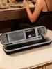 Flute Case Carrying Bag Shockproof High-Density EVA Pouch Straightener Curling Irons Styler Carry Bag for Musical Instruments