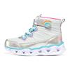 Skechers Abrasion Resistant And Anti Kick Kids Lifestyle Shoes Silver Teenagers 302668L-SMLT