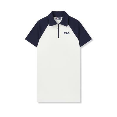 Original Outdoor Casual Comfortable Polo Dress Women Dresses Cloud-Mushroom-White F11W439303FWT
