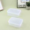 300/500ml Przezroczysty Plastikowy Prostokątny Pojemnik Specjalny Do Lodówki Hermetyczny Klasa Spożywcza Kuchenny Pojemnik Do Przechowywania