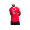 Adidas Originals Bayern Munich 2025/26 Season Fashion Slim Fit Crew Neck Short Sleeve Football Shirt Men Tops JN8517