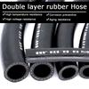 1m/Lot I.D 6-32mm Black High Pressure Rubber Hose Automobile Cylinder Vacuum Explosion-proof Hose Corrosion Resistant Oil Tube