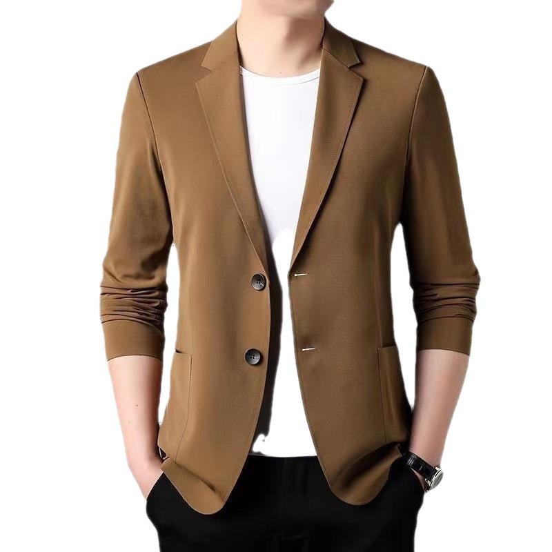 Summer Plus-size Sun Protection Light Mature Men's Casual Small Suit Light Business Suit Jacket