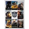 Transformers Bumblebee Optimus Prime Targhetta Decorativa in Metallo Regalo per Ragazzi Decorazione da Parete