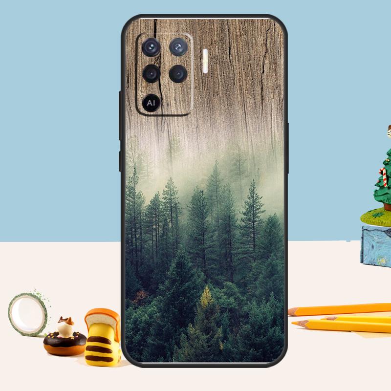 

Wood Nature Pattern Case For Oppo A76 A96 A16 A17 A57 A60 A40 A80 A18 A38 A58 A78 A98 A15 A54 A74 A94 A6 A5 Pro OPPO A38 4G