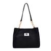 Women's Corduroy Chain Shoulder Bag - 2025 Autumn/Winter High-End Large Capacity Tote