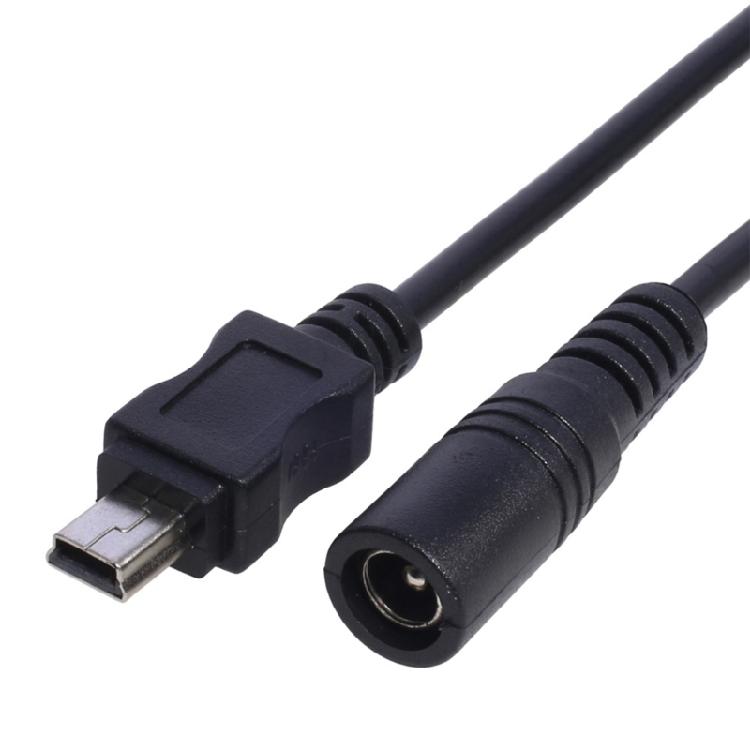 5V 3A Mini USB Power Cable 5.5 x 2.1mm DC Charging Connector for Speaker MP3 MP4