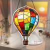 1 Pcs 2D Acrylic Hot Air Balloon Light-Collecting Device Flower Window Pendant Garden Home Decoration