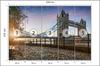 Photomural London Tower Bridge  Washable Fleece 520x318