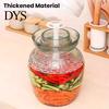 Kimchi Making Pressure Machine Cucumber Pot Press Plastic Holder for Jar Pickle Tool Compact Packing Adjustable Size Kitchen Gadget Helper