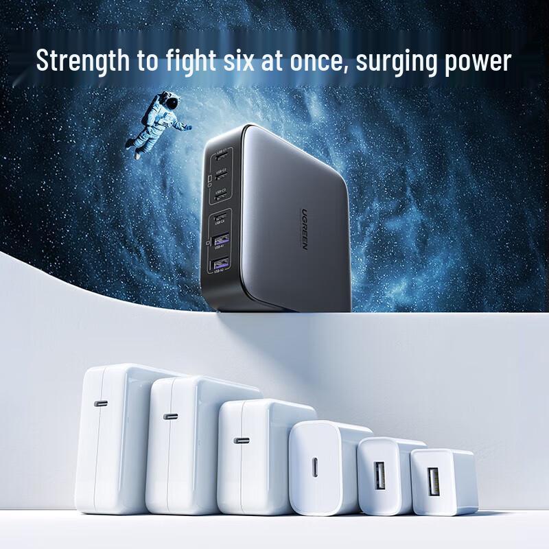 UGREEN 200W 6-Port GaN Fast Charger Set