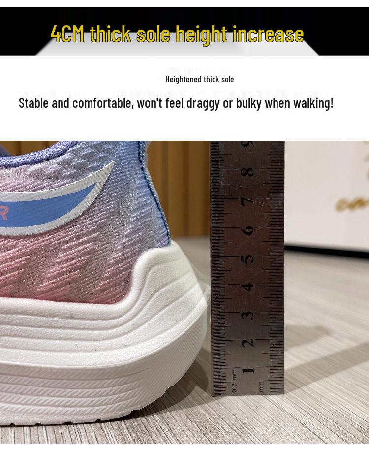 2025 Lightweight Women's Running Sneakers - Breathable, Shock-Absorbing, Soft Sole, Perfect for Spring & Autumn