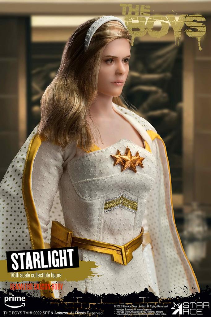 Star Ace Toys THE BOYS Starlight Collectible Action Movable Figure Figure, 1/6 Scale, Painted,