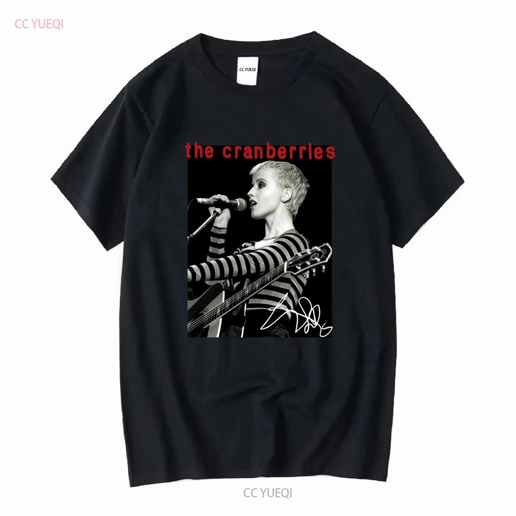 Gorąca Dolores O Riordan The Cranberries Bawełna Męska Wszystkie Rozmiary Koszulka 1N2837 z długim lub krótkim rękawem vintage Prana homme Oddychająca