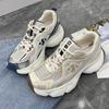 Europe and America Breathable Women Sneakers 2024 New Fashion Casual Simple All-match Elevated Increase Women Shoes Summertime