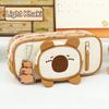 Large Capacity Capybara Pencil Case Detachable Cartoon Pencil Case Capybara Pen Bag  Girls/Boys