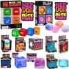 Schylling NeeDoh Nice Cube & Nice-Sicle Giocattolo Morbido Sensoriale Sollievo dallo Stress Cubo da Spremere Giocattolo Antiansia Fidget per la Concentrazione ADHD