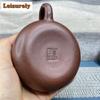180ml Creative Yixing Purple Clay Teapots Handmade Pot Raw Ore Zincite Mud Kettle Chinese Zisha Tea Set Tea Items Supplies Craft