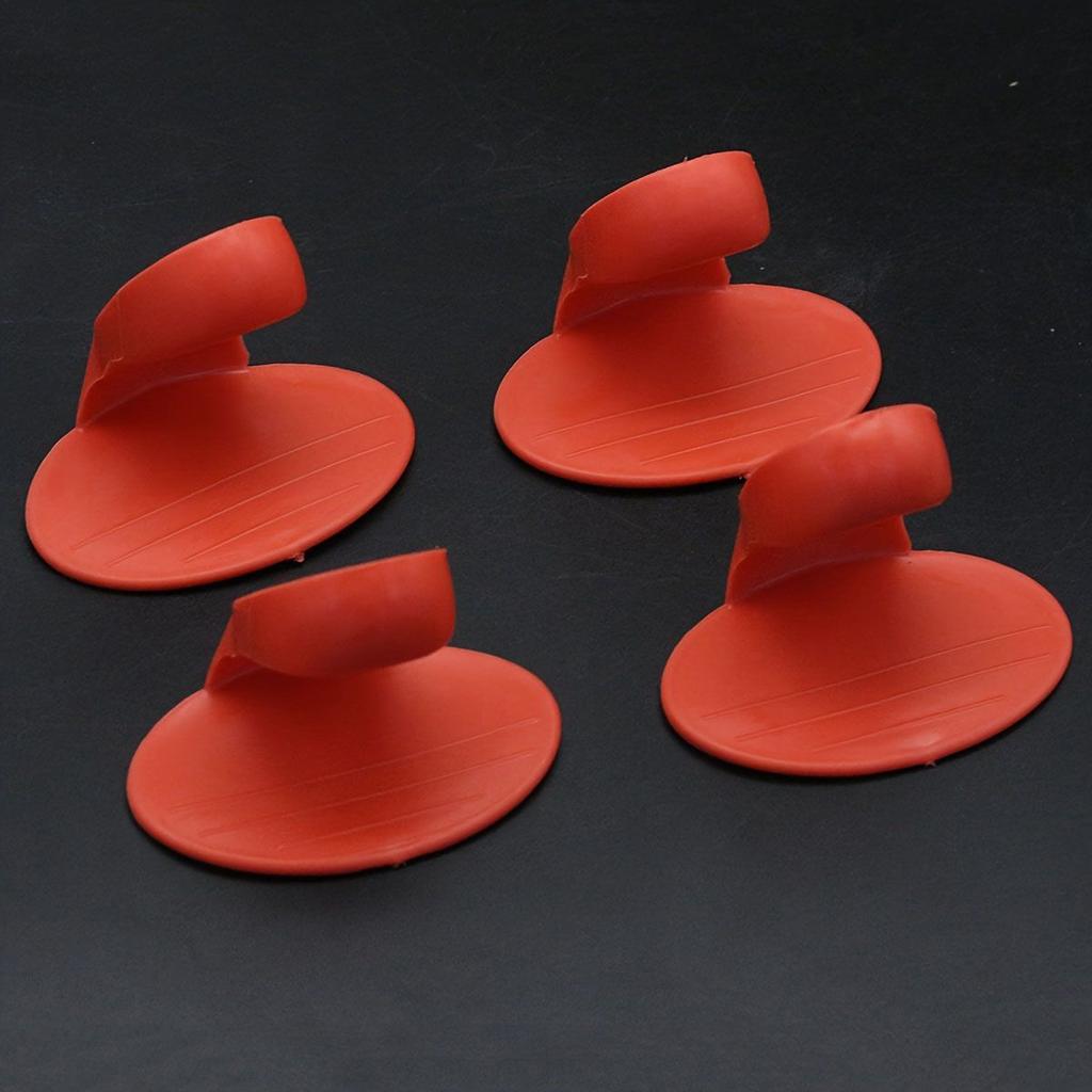 4pcs Silicone Finger Cots For Kitchen,