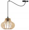 Hanging Lamp, Ceiling Chandelier, Wooden, Led Lampshade
