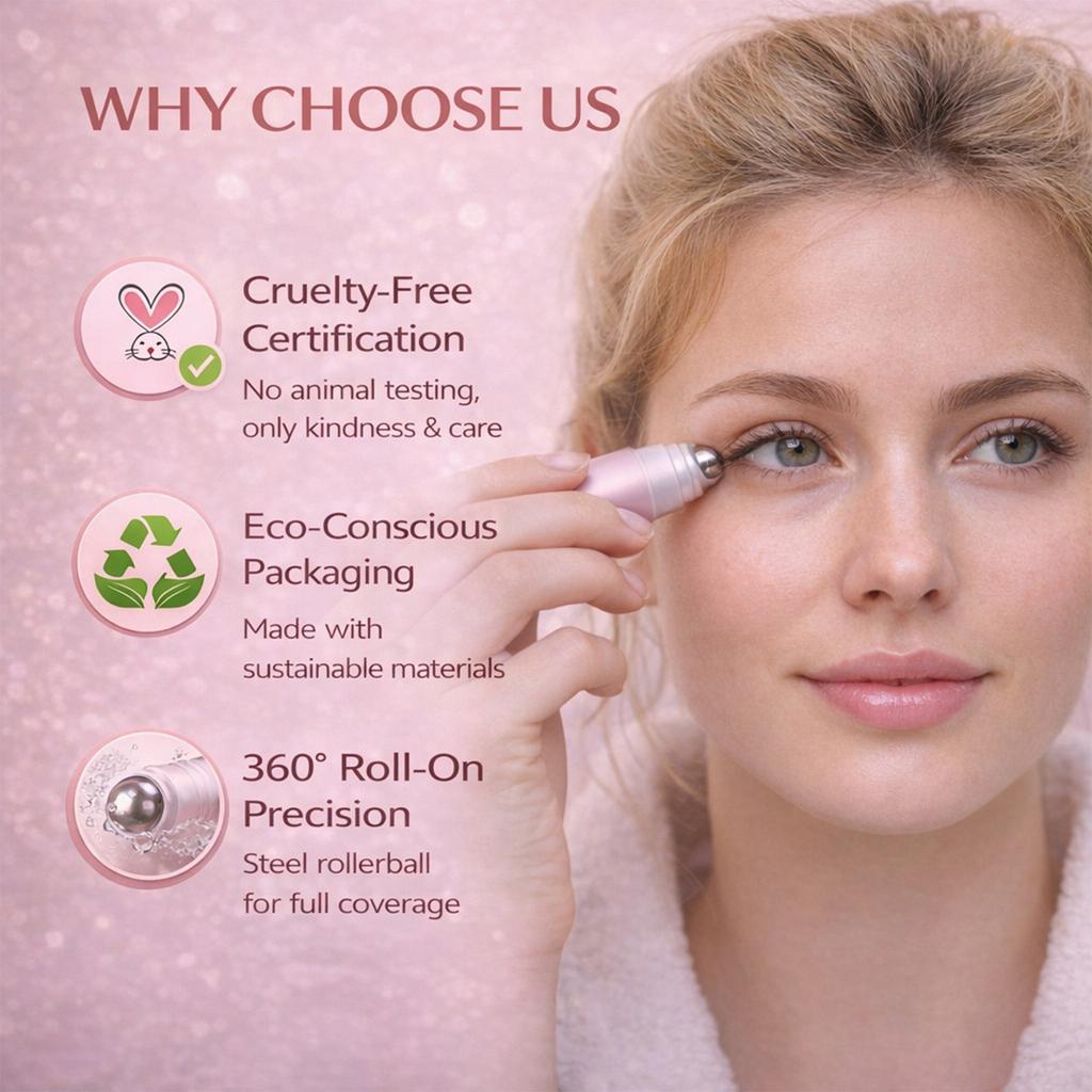 Eye Brightening Serum, Eye Serum, Suitable For Swollen Skin Around The Eyes, Portable Serum,15ml