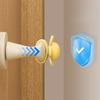 Flower Door Handle Anti-collision Sticker Silicone Entry Wall Pad Buffer Pad Anti-collision Behind Door