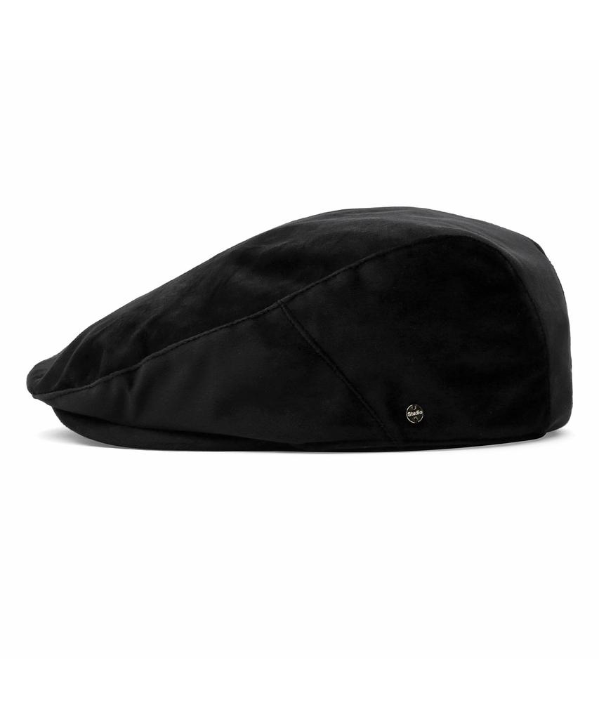 Eondeokeonteulolseutyudio Velvet Autumn/Winter Classic Women'S Hat Hunting Cap Drive Hunting / Velvet / Black