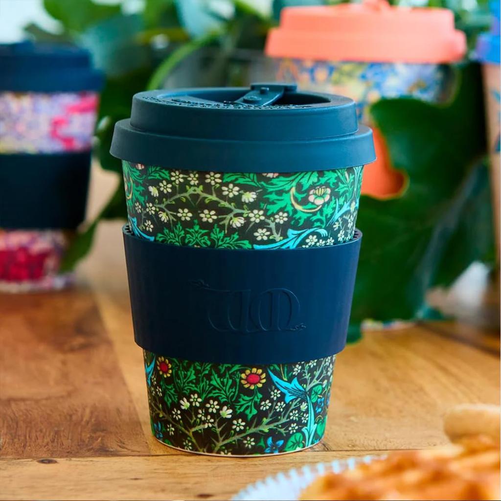 Ecoffee Cup (Ecoffee Cup) - Reusable, Eco-Friendly, 350ml, by William Morris, 812 029