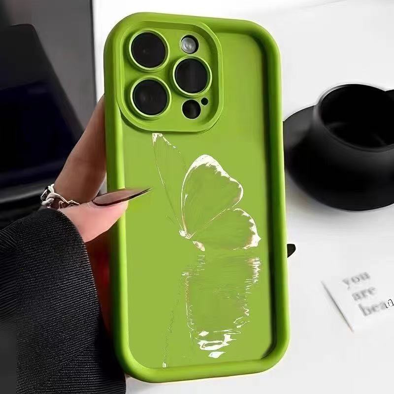 The New Butterfly Is Suitable for Iphone16pro Mobile Phone Case Apple 15/14pro13promax Japan and Korea 12x.
