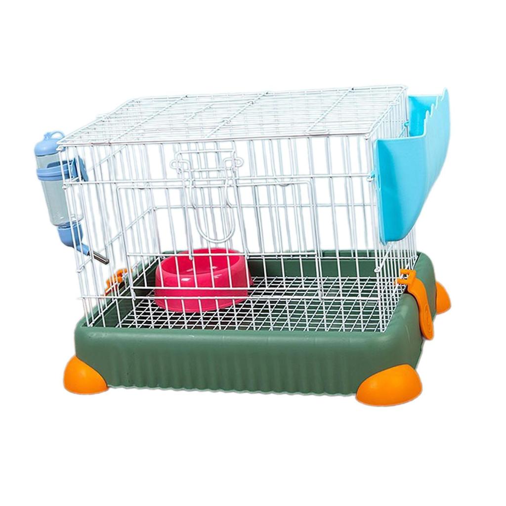 Bunny Cage Habitat Small Animals for Hedgehogs Pets Squirrel Green