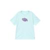 Nike T Shirts Men's Green Crew Neck Moderate Straight Fit DD1317-382