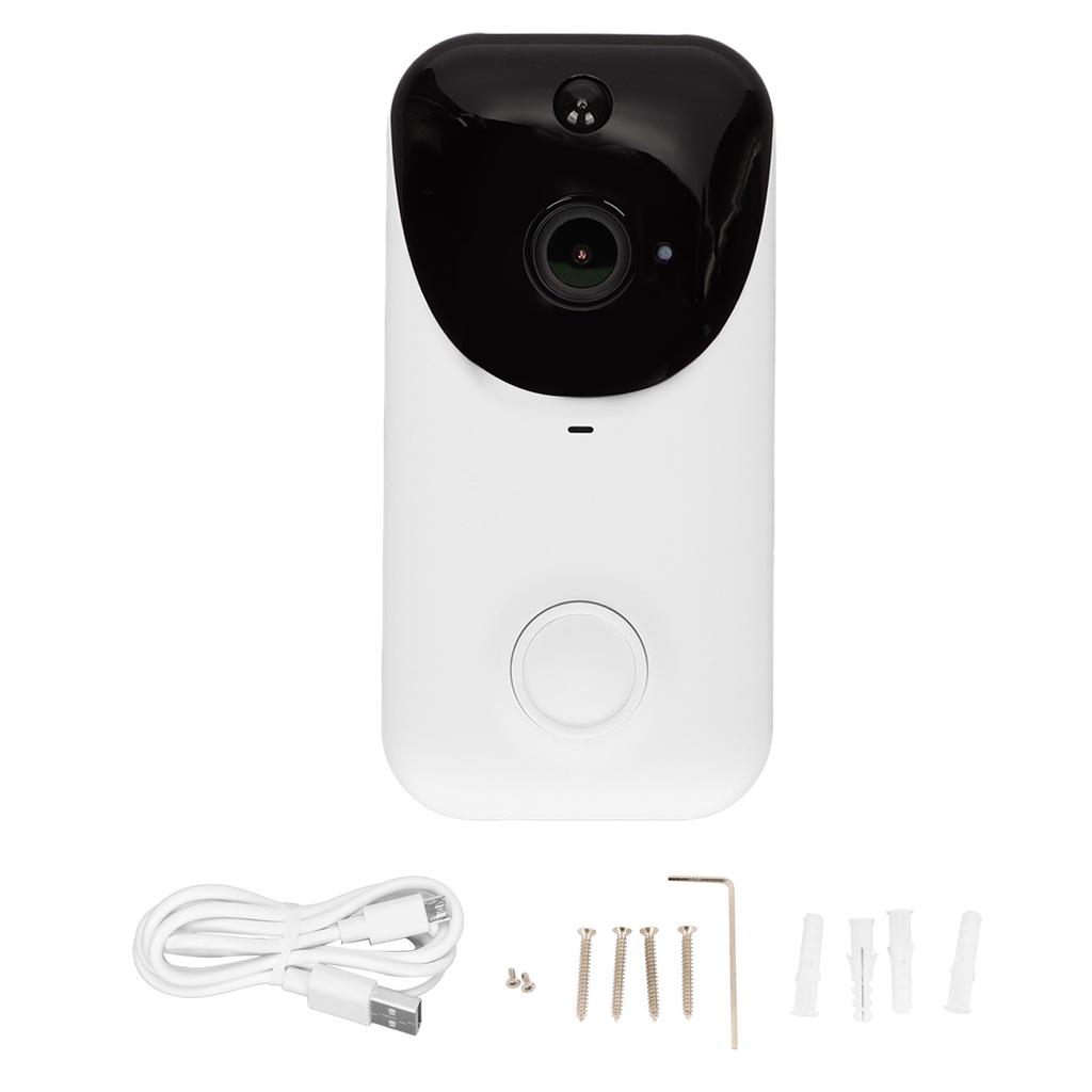 HD WiFi Doorbell IP66 Waterproof Night Vision Wireless Camera Video Doorbell for IOS