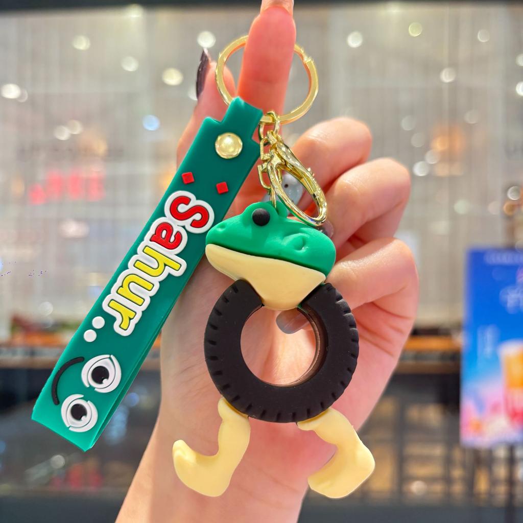 Shanhaijing Doll Exotic Beast Keychain Funny Abstract Bag Doll Car Key Chain Small Pendant
