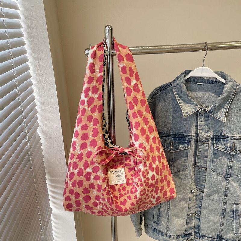 

Super Popular Big Bag Women s 2025 New Arrival Tide Fashion Leopard-Print Shoulder Bag Large Capacity Totes Class Commuter Bag Pink [Collection Plus Purchase Priority Delivery]