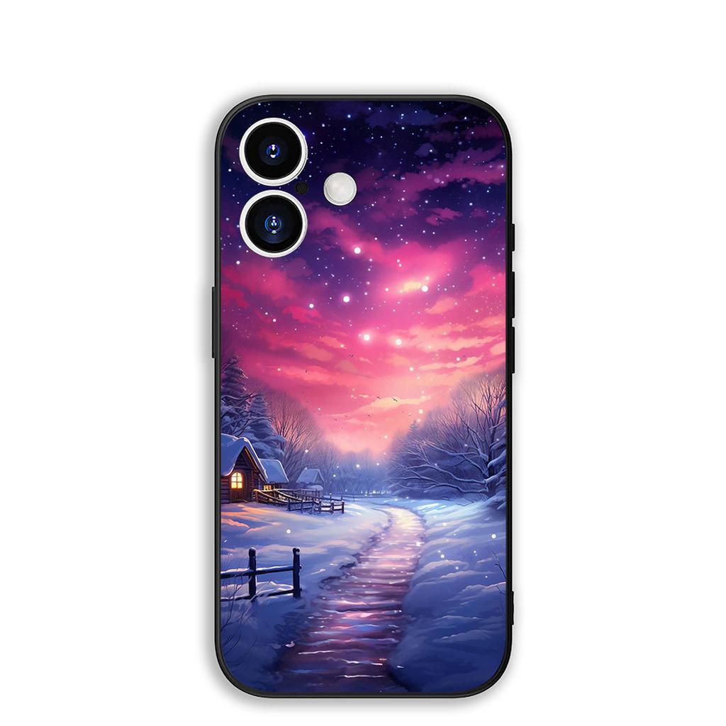 Cover for Samsung Galaxy S22 S21 S20 Fe Ultra S9 Plus + A13 A22 M21 M31 M55 M15 Protective Phone Case Universe Galaxy Stars Moon