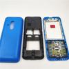 Telaio Anteriore Centrale Copertura Posteriore Coperchio Batteria Per Nokia 220 Custodia Completa +Tastiera Inglese+Logo