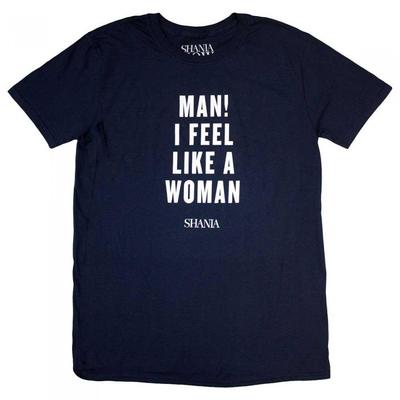 Shania Twain Unisex Adult Feel Like A Woman T-Shirt