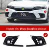 2022 11th Gen Civic Fog Light Cover Trim & Bumper Grille Exterior Mod
