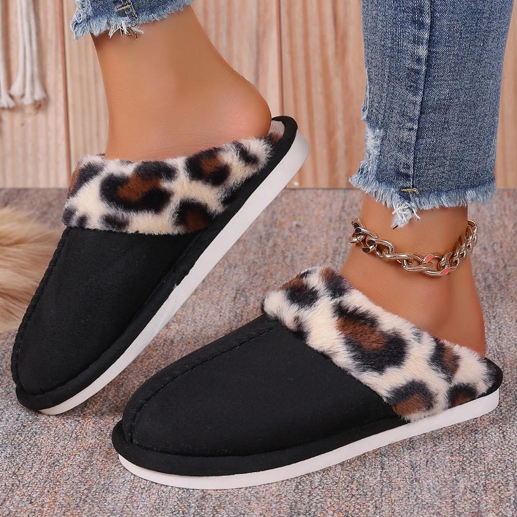 Damen Hausschuhe Winter Warm Paar Hausschuhe Rutschfest Weich Indoor Schuhe für Damen Mode Memory Foam Flauschige Pantoletten Damen